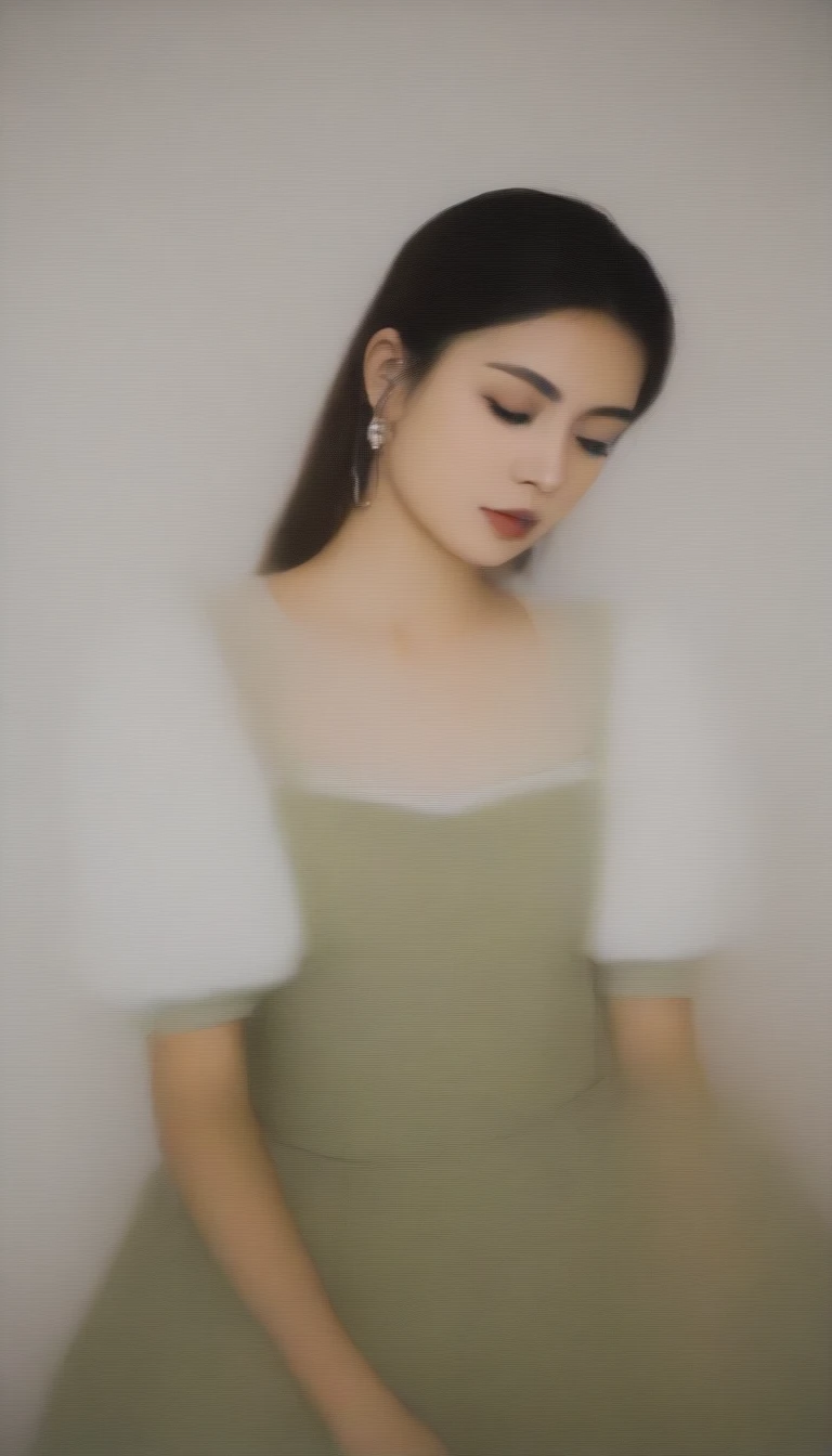 A pretty girl surrounded by an invisible curse