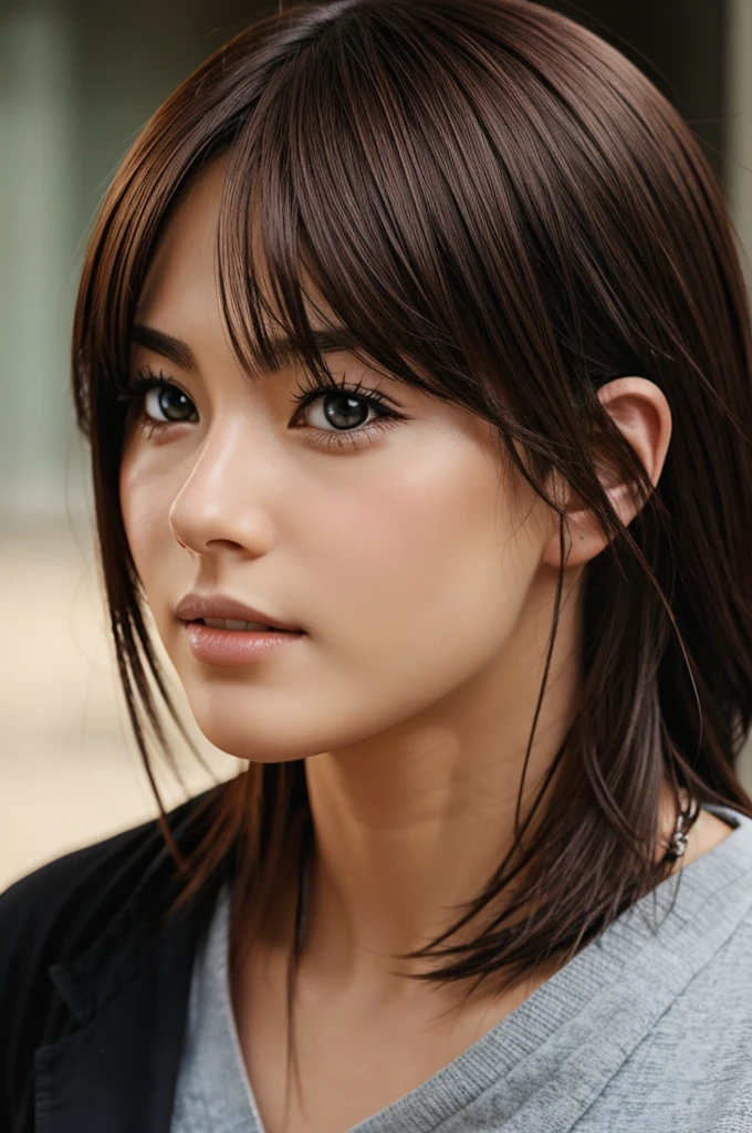 Mid realistic anime character 