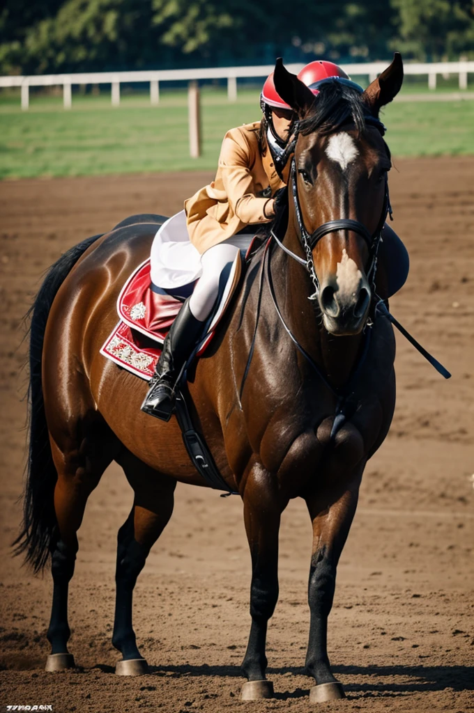 energy drink with horse image