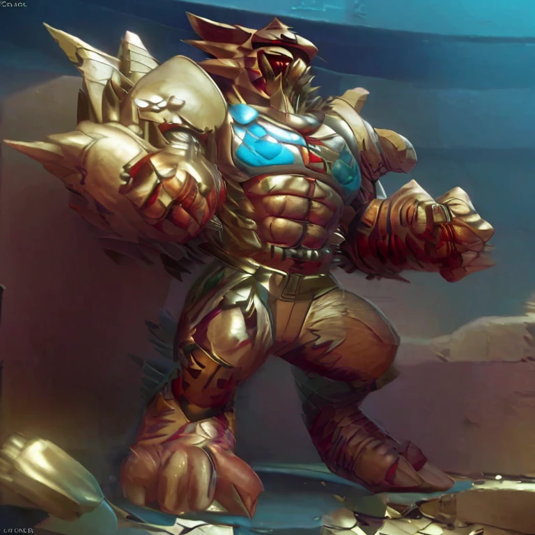 (masterpiece. official art. 8k. best quality. detailed full body. full body.)
(situation 1 : dominating The Phoenix Wolf. The Phoenix Wolf is over 1000 meters long. focus GIANT mechanical Muscular The Phoenix Wolf is trampling the car. Looking down.)
(situation 2 :smoke and flames rising from the destruction in the city)
(Additional details 1: Wearing golden Armor. Cape. Helmet. real texture material. whole body shines like metal. emphasizes the muscles. suit fully made of metal.Robotic suit. no face.).
(Additional details 1.5: The arms are golden. The lower half of the body is golden. The wolf-shaped helmet has sharp fangs. The whole body is golden. The chest area is also golden. There is a ring above the head.).
(Additional details 2: Detailed head. Detailed Body. Detailed abs. gigantic muscles. HYPER MUSCLES. Gigachad Muscular. big muscle. pecs. triceps. traps. unusually developed muscular body. body full of huge muscles. showing off muscles. pectorales enormes. Exaggeratedly huge muscles. huge muscles. long legs.).
(Additional details 3: Spread wings. It has wings. The claws are sharp. Sharp teeth.). He is laughing defiantly. The claws are sharp. Sharp teeth.).