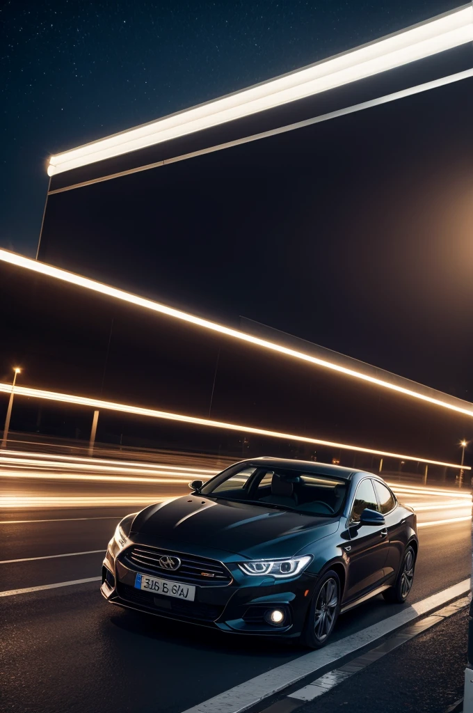 Car at night