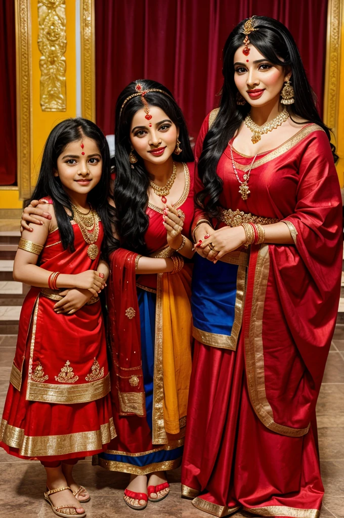 Radhe maa with ????