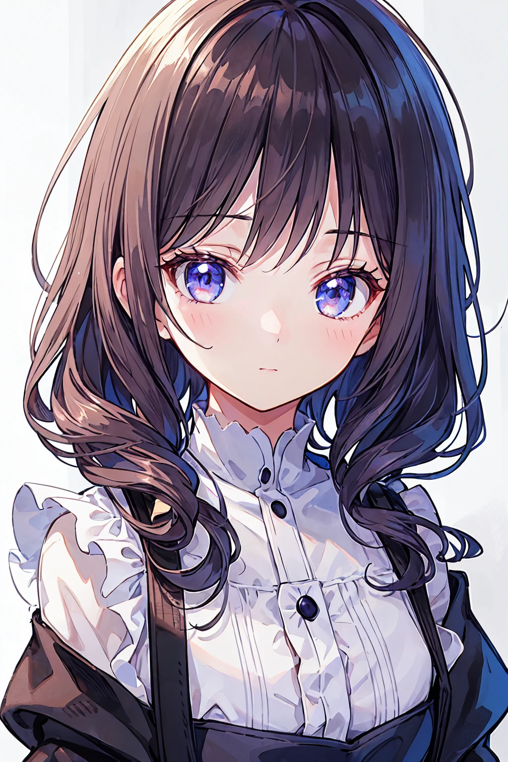 girl, A loose, fluffy dress, whole body, sunlight, Clear Face, Clean white background, masterpiece, Super detailed, A magnificent composition, Ultra HD, high quality, Very detailed, Official Art, Uniform 8k wallpaper, Super detailed, 32k