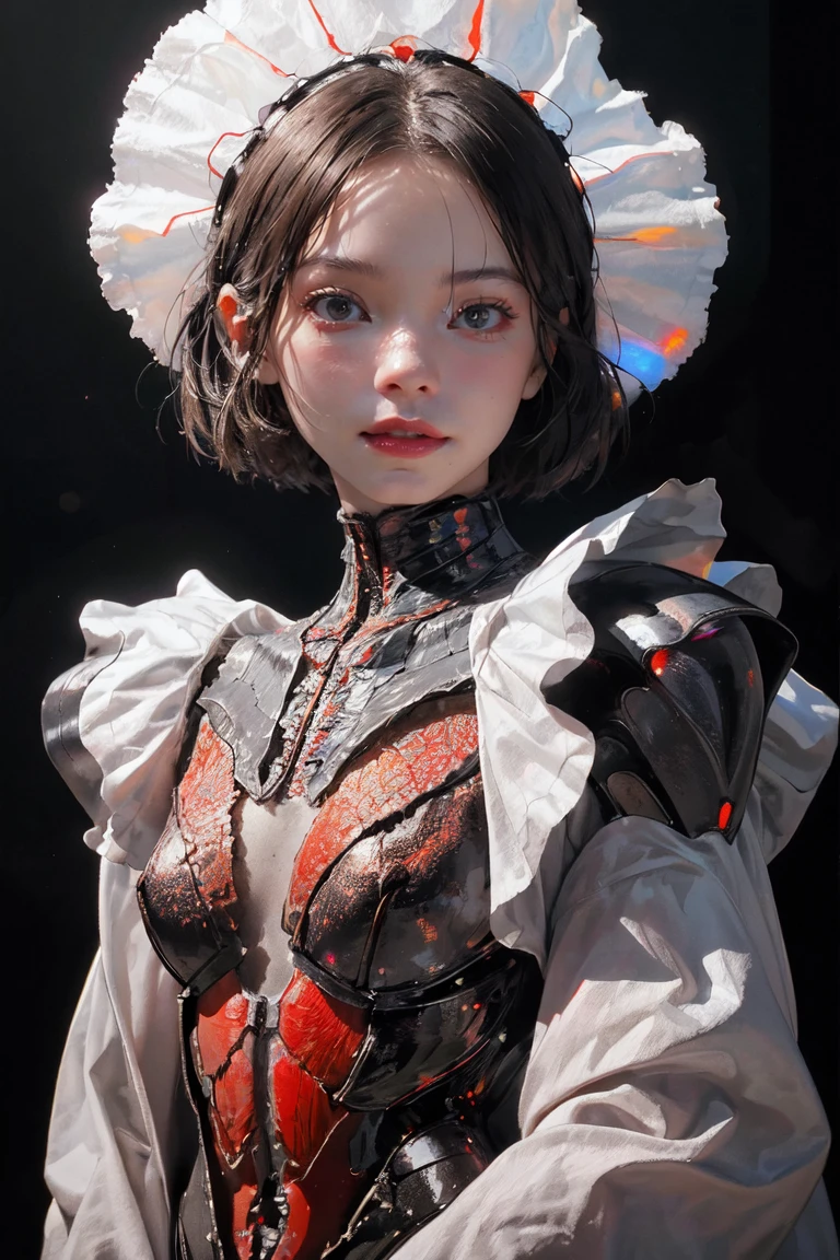 insect Anthropomorphic, detailed insect-like features, creepy and unsettling, dark and eerie atmosphere, realistic rendering, high resolution, sharp focus, vivid colors, intense shadow and lighting, surrealistic style, insect exoskeleton, glowing red eyes