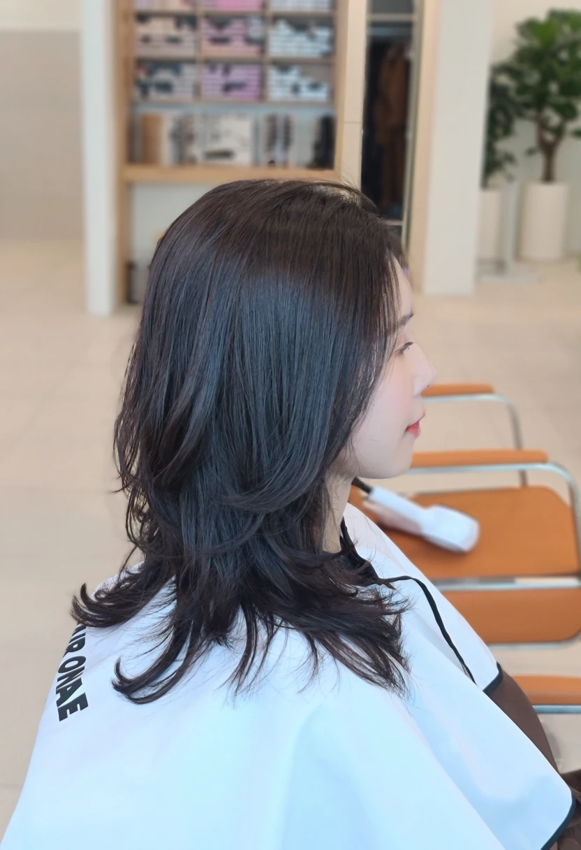 Best Quality, 8k, Masterpiece, (Portrait: 1.3), (photo realistic:1.4), (hyper realistic:1.4), Sharp Focus, looking at viewer, (smoother lighting:1.1), (increase cinematic lighting quality:0.9), realistic lighting, backlighting, light on face, ray trace, (brightening light:1.2), (Increase quality:1.4), sharp detail, (best quality real texture skin:1.4), finely detailed eyes, black_eyes, finely detailed face, 25 year old Korean woman