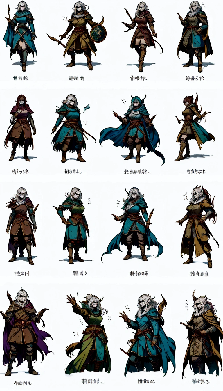 a poster of the characters of the elder scrolls, d&d characters, dungeons and dragons characters, d & d character art, d&d character art, d & d fantasy character, d & d character, d&d character, fantasy d&d character, d & d character reveal, rpg character art, rpg character reference, fantasy characters