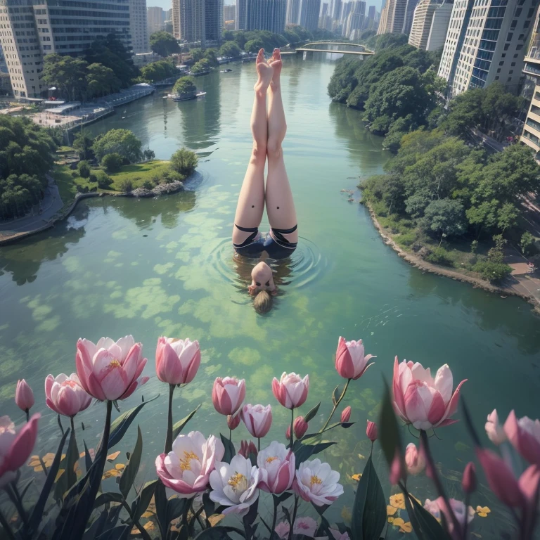 280th floor infinity pool，The tallest building in the urban forest, {Around bonsai|Luo Han Song|coconut palms|tulips|Rose flower}, ExtermlyDetaild(ProfessionlPhoto of Girls floating in the sky:1.37)(Masterpiece 8K TopQuality:1.2), {Leaky shoulders|Cocked buttocks|Natural soft light|Mid-range lens|sexy girl pose,|Very sexy pose|Tease|The urethral meatus is pronounced|acrobatic pose|elegant floating pose|Perfect dynamic pose|dramatic powerful pose|very artistic poses|powerful posin|gdoing splits and stretching|Cocked buttocks}  BREAK  beautiful graceful Detailed impeccable PearlSkin texture {HiddenHand|Corrected BabyLikeHand|Perfect Limbs}