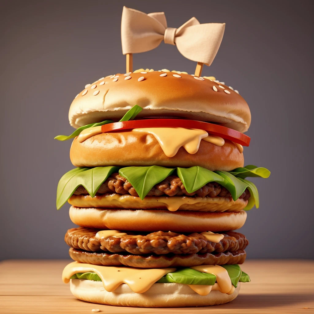 cute hamburger