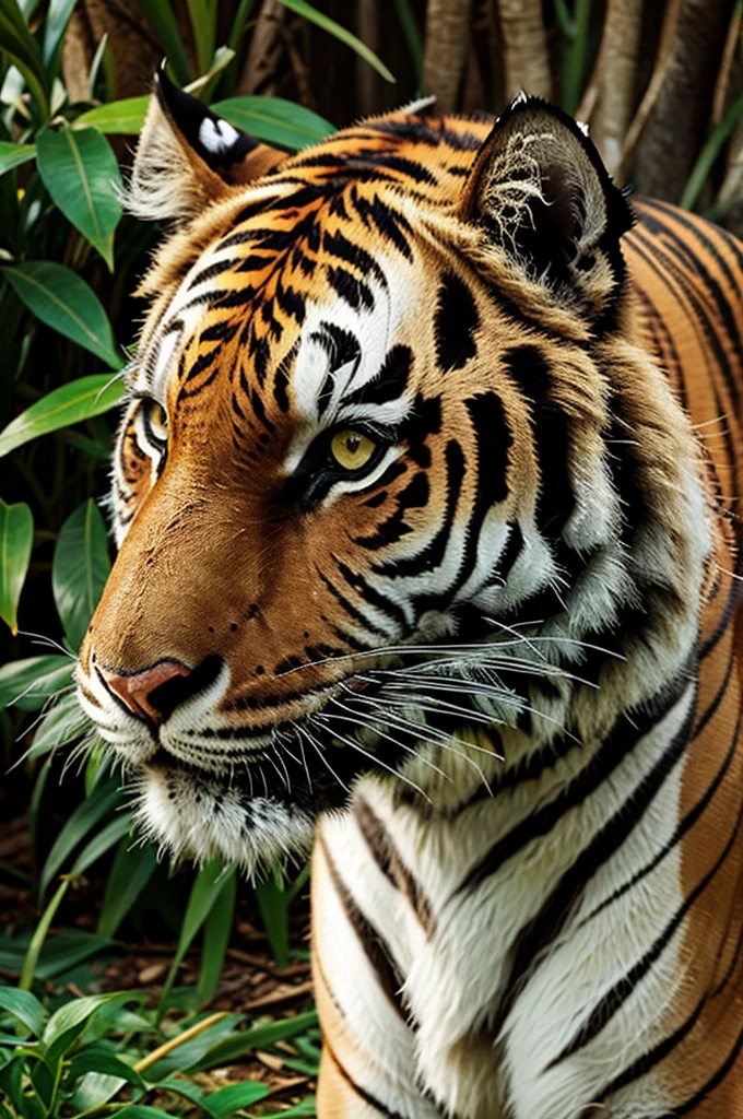 Old Mane art tiger 