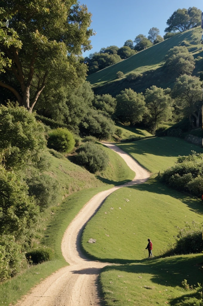 Writing the Rupanto name in a hill