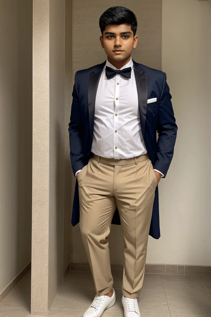 20 year old Indian boy fatty boy in formal