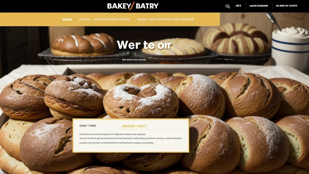 Generate a slogan for a website about a bakery