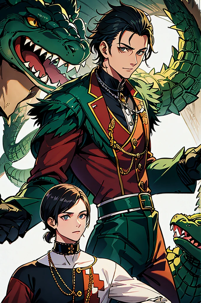 “...Crocodile Man Cut his hair in the latest fashion, Like a London dandy dressed - And finally saw the light".