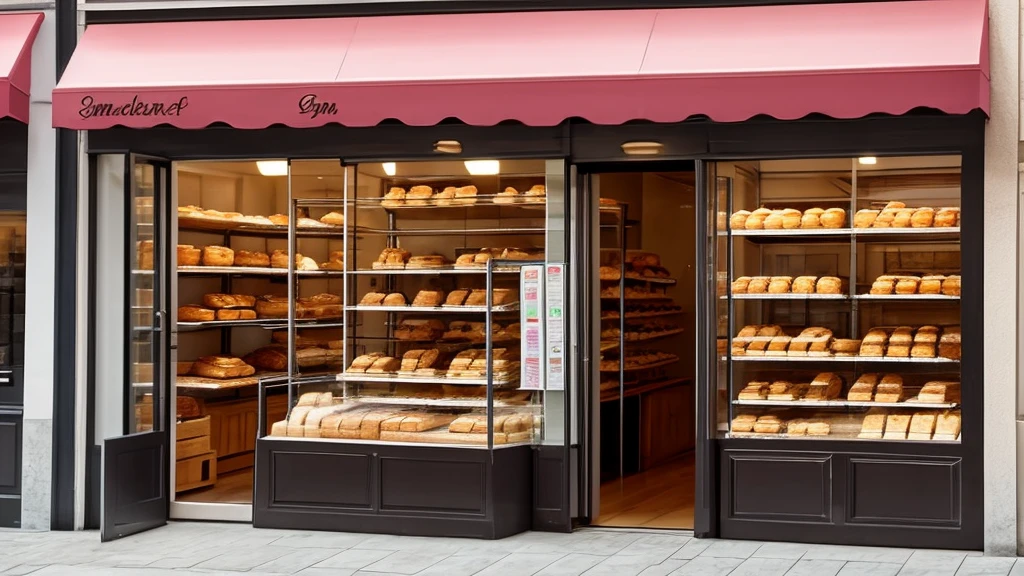 generate the image of a bakery