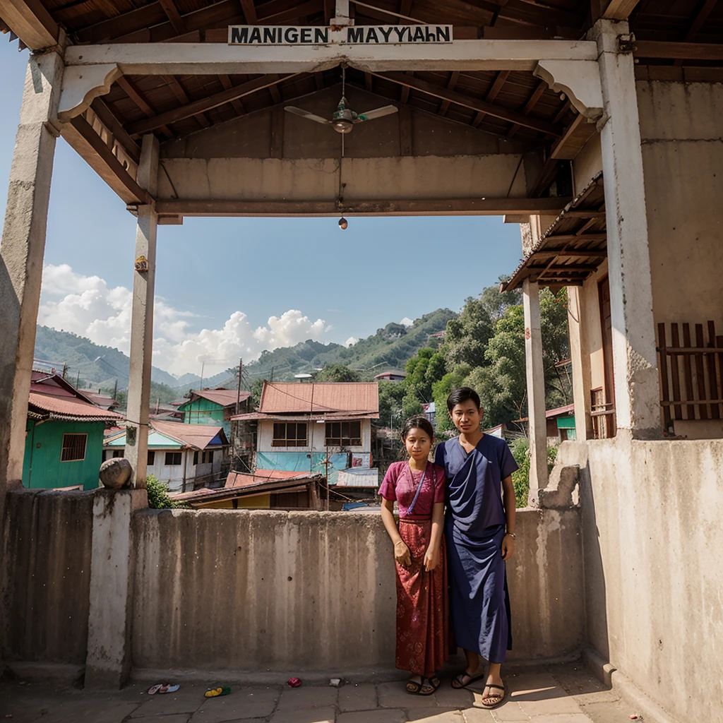 Myanmar mogok city