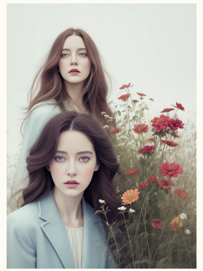 Send flowers, that woman......, Sit on a shelf....., Floral, Long cloth, Marguerite Villeneuve的清澈面容, Marguerite Villeneuve, Inspired by Magaly Villeneuve (magali villeneuve), 平面艺术家 magali villeneuve, Magaly Villeneuve and Monet, charli bowater and artgeem, Charlie Ball and Tom Bagshaw, Darius Zawadzki and Tom Bagshaw