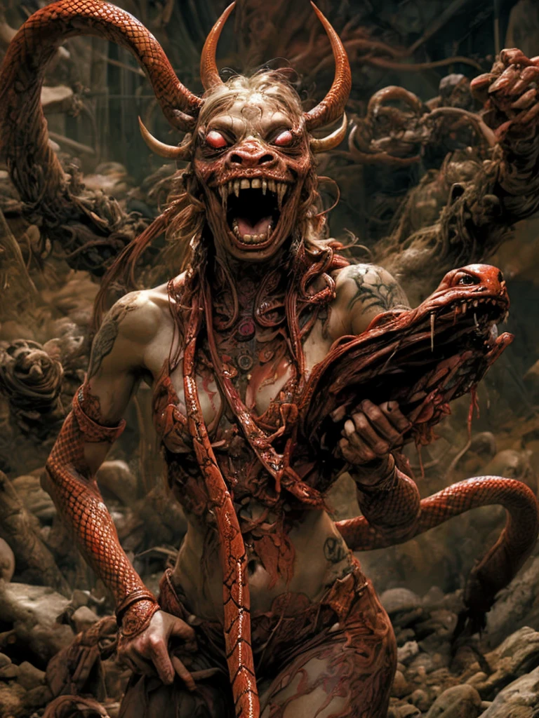 Female Devil、Browsing Caution、Red snake woman