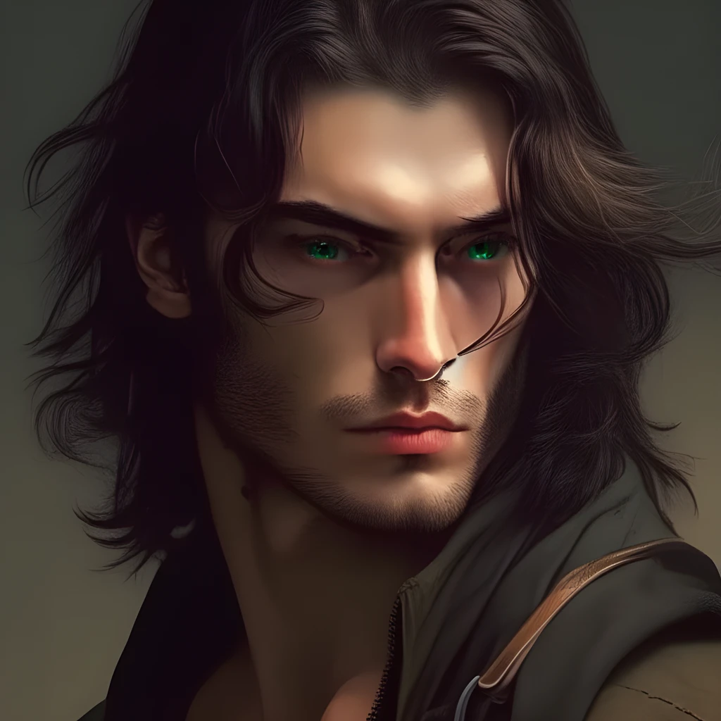 green eyes
