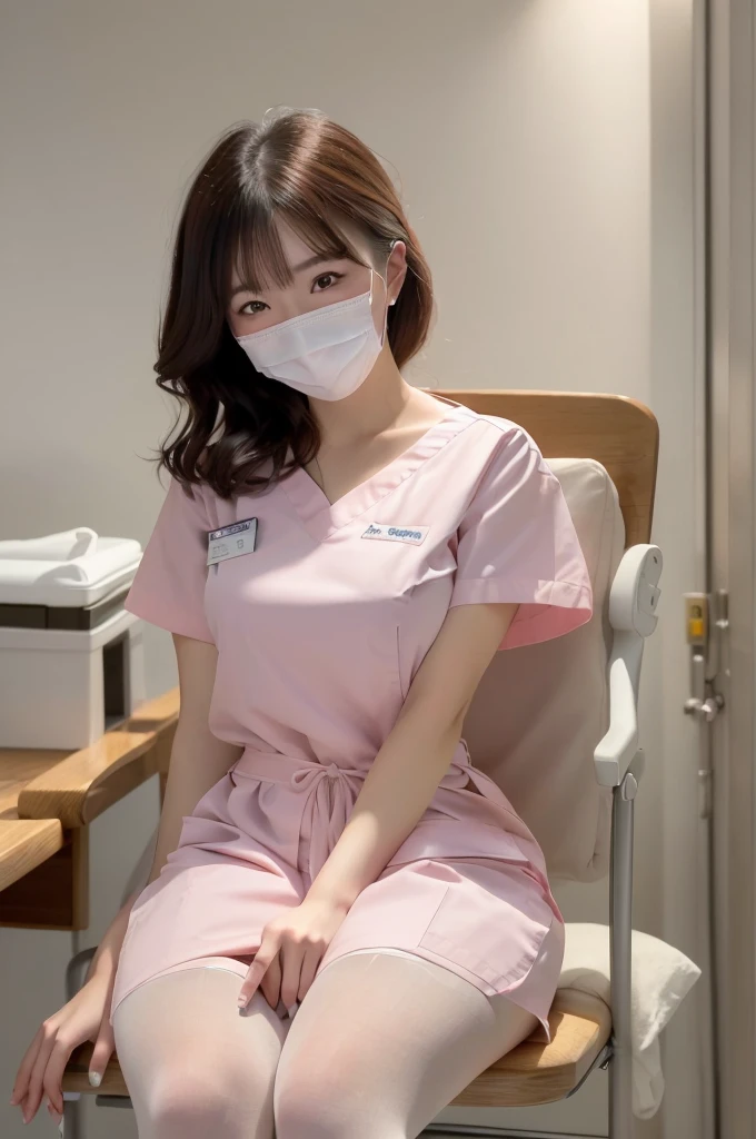 (RAW Photo, Best Quality), (Realistic, Photo Realistic: 1.3), Wide Angle Photo, Masterpiece, 2 Girls, Cute, Young, Perfect Body, Korean Top Beauty, (Full Body: 1.3), Realistic Face, Standing, Diffuse Light, Create Soft, Uniform Glow
In hospitals ((operating rooms)), surgical gloves, medical equipment, anesthesia machines
((((white and pink))))) nurse uniform smooth, slim, open, perfect breasts and hips, slim legs, nurse, nurse cap, stethoscope, Ashilia FF12
