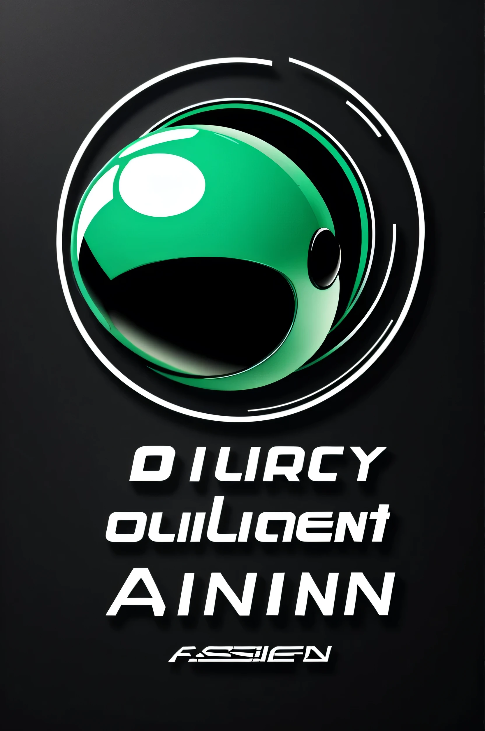 Alien round logo