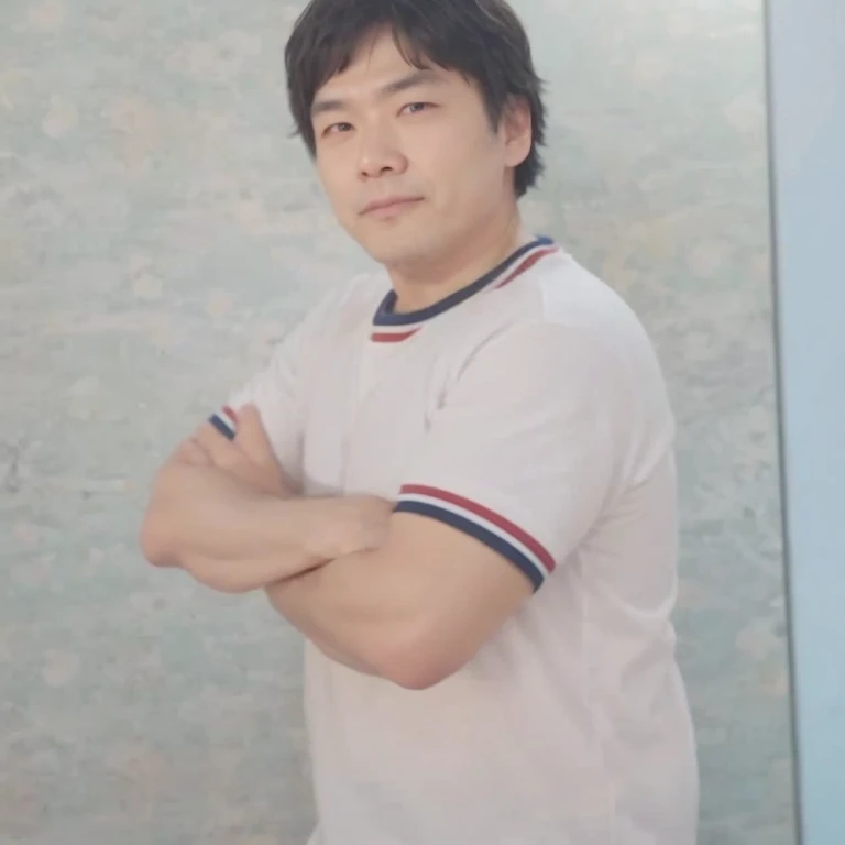 You can have this man do a hand seal while saying "Domain expansion" 