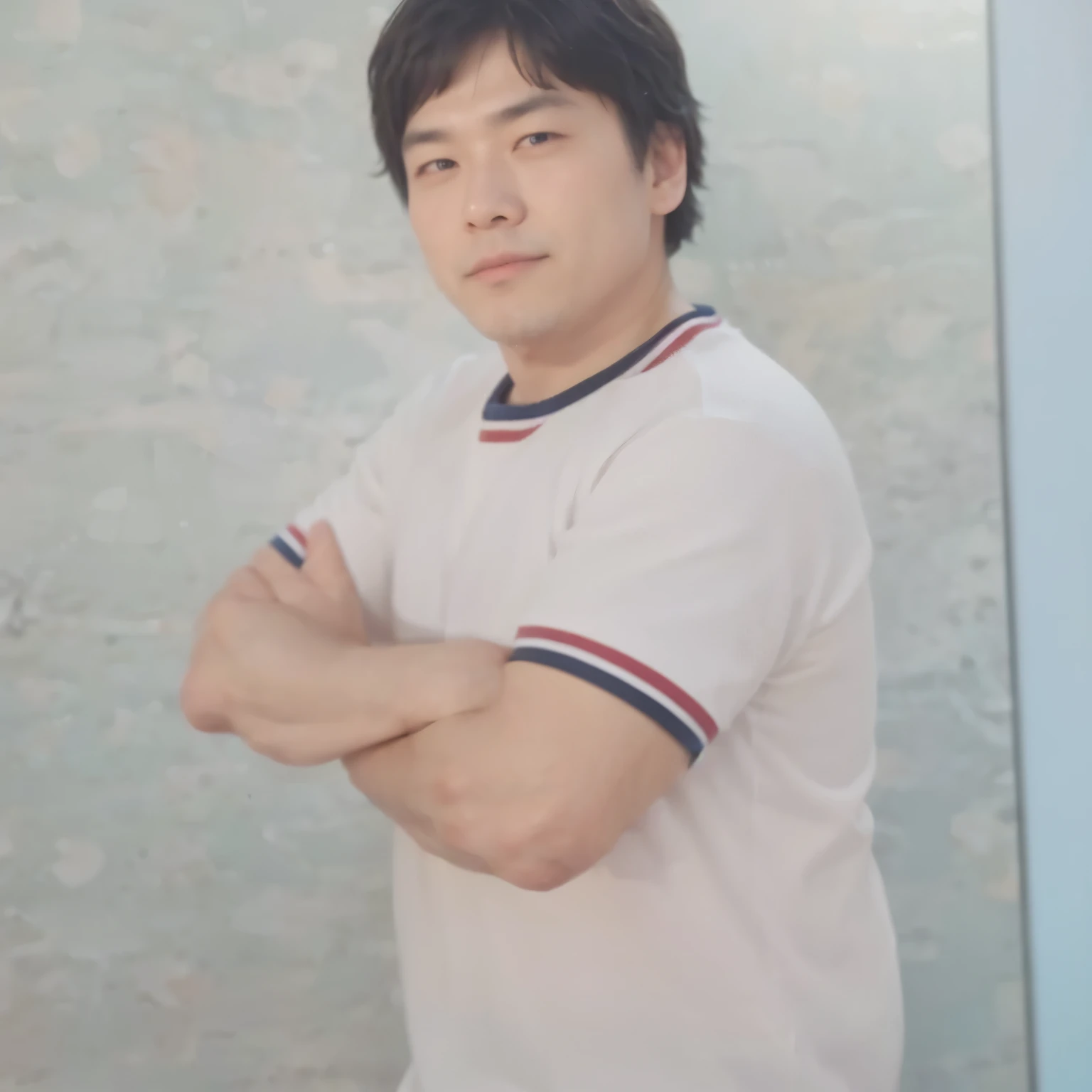 You can have this man do a hand seal while saying "Domain expansion"