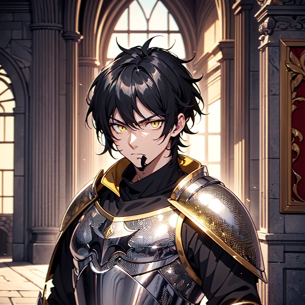 128K Ultra High Definition,
128K Ultra High Quality,
128K Ultra High Resolution,
Best Definition,
Best Quality,
Best Resolution,
Perfectly Detailed,
Perfectly Designed,
Extremely Detailed,
Extremely Designed,
Hyper Detailed,
Hyper Definition,
Hyper Quality,
Hyper Resolution,
Masterpiece,
(((Anime))),
Body Shot,
(((Boy))),
Handsome,
Muscular Body,
(((Black Mid Hair))),
(((Yellow Eyes))),
(((Platinum Warlord Armor))),
(((Inside Of Medieval Royal Palace Background Scenery))),
