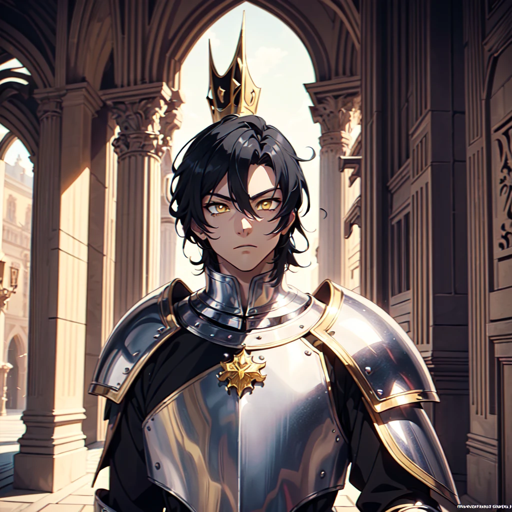 128K Ultra High Definition,
128K Ultra High Quality,
128K Ultra High Resolution,
Best Definition,
Best Quality,
Best Resolution,
Perfectly Detailed,
Perfectly Designed,
Extremely Detailed,
Extremely Designed,
Hyper Detailed,
Hyper Definition,
Hyper Quality,
Hyper Resolution,
Masterpiece,
(((Anime))),
Body Shot,
(((Boy))),
Handsome,
Muscular Body,
(((Black Mid Hair))),
(((Yellow Eyes))),
(((Platinum Warlord Armor))),
(((Inside Of Medieval Royal Palace Background Scenery))),