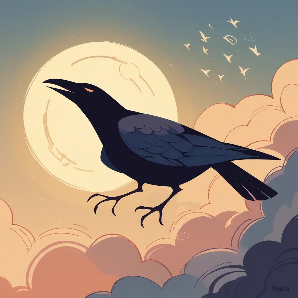 Release album image:The opening scene takes off towards the light of hope, with the sky dyed in the morning glow as the backdrop.、The silhouette of a powerfully flapping bird emerges.。
The bird's feathers sparkle in the light、Symbolizing the coming of hope。
With magnificent music、The title logo appears。