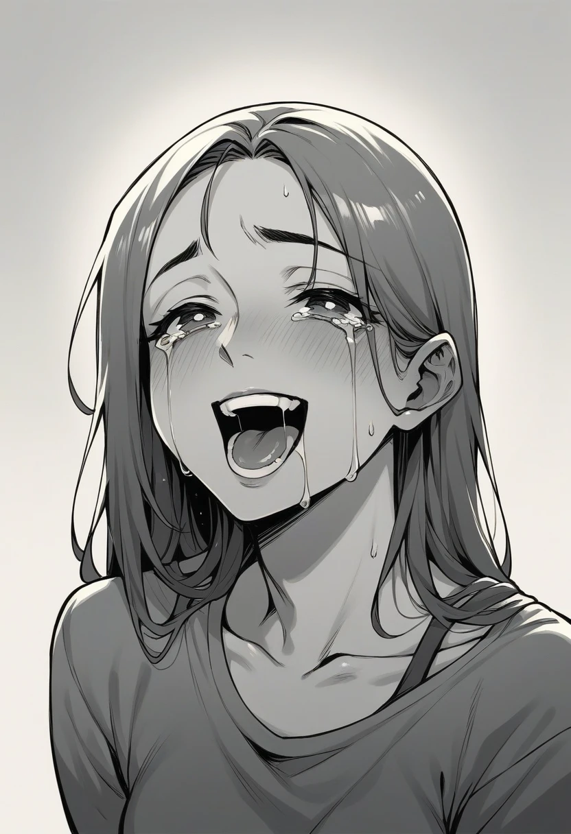 Image with the theme of laughing and crying