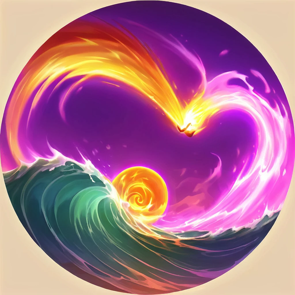 Visualize a spell where a wave of heat travels towards an enemy. Upon impact, it melts a chosen part of the target