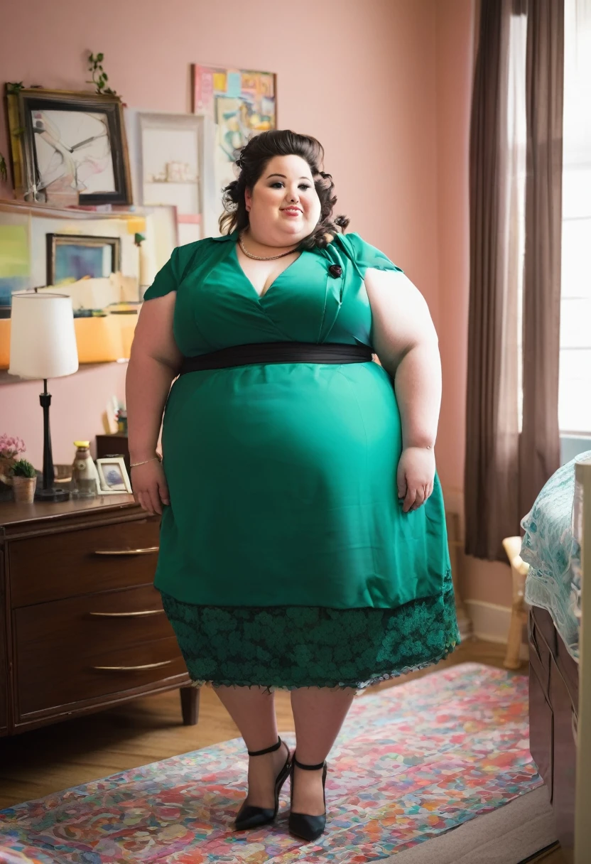 Fat obese sssbbw gluttony high school girl