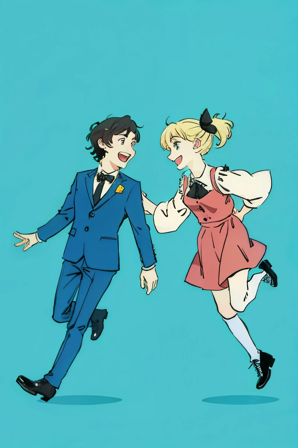 Idealist Comedy Duo Character