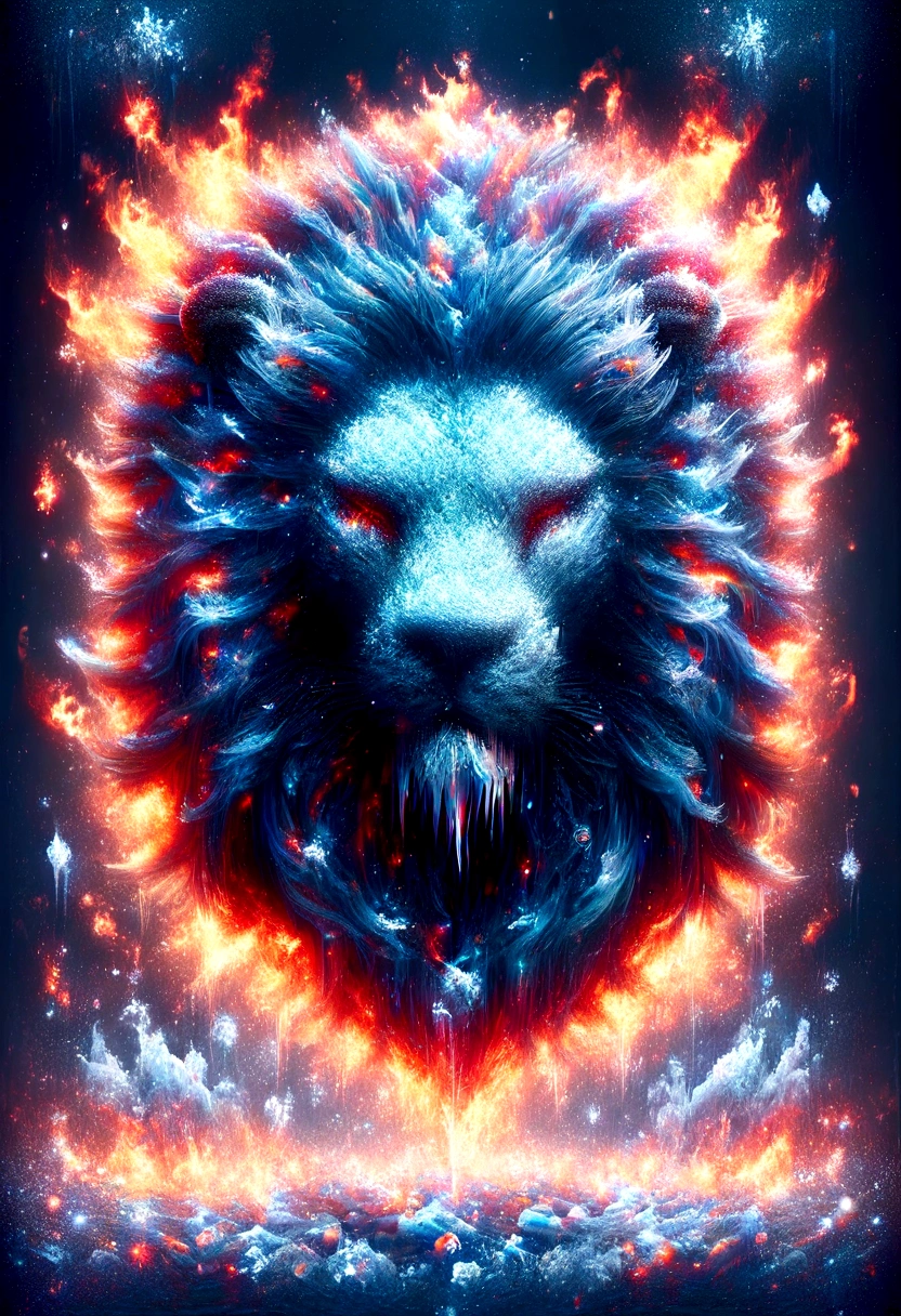 faize, lion, fire and ice 