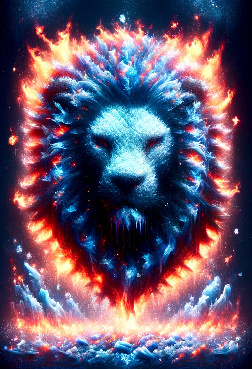 faize, lion, fire and ice 