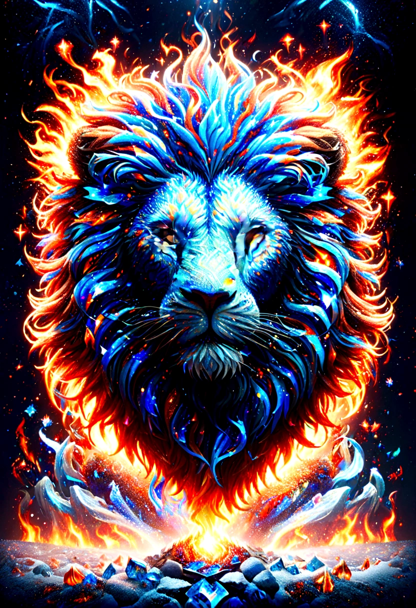 faize, lion, fire and ice 