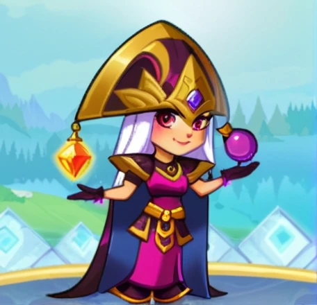 mage, fantasy, game character, cartoon, women