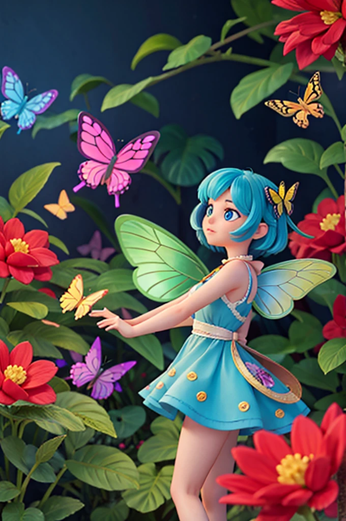 butterflies and fairies