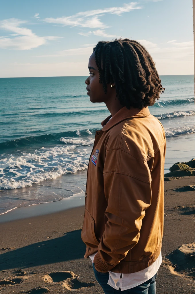 Person with epps looking towards a horizon of success
