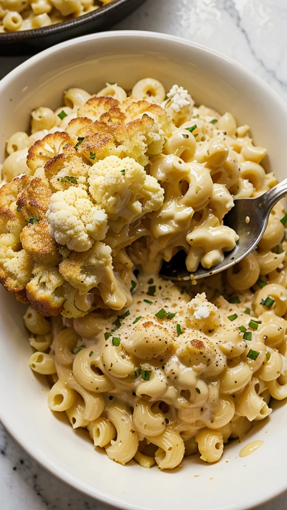 Keto Cauliflower Mac and Cheese
