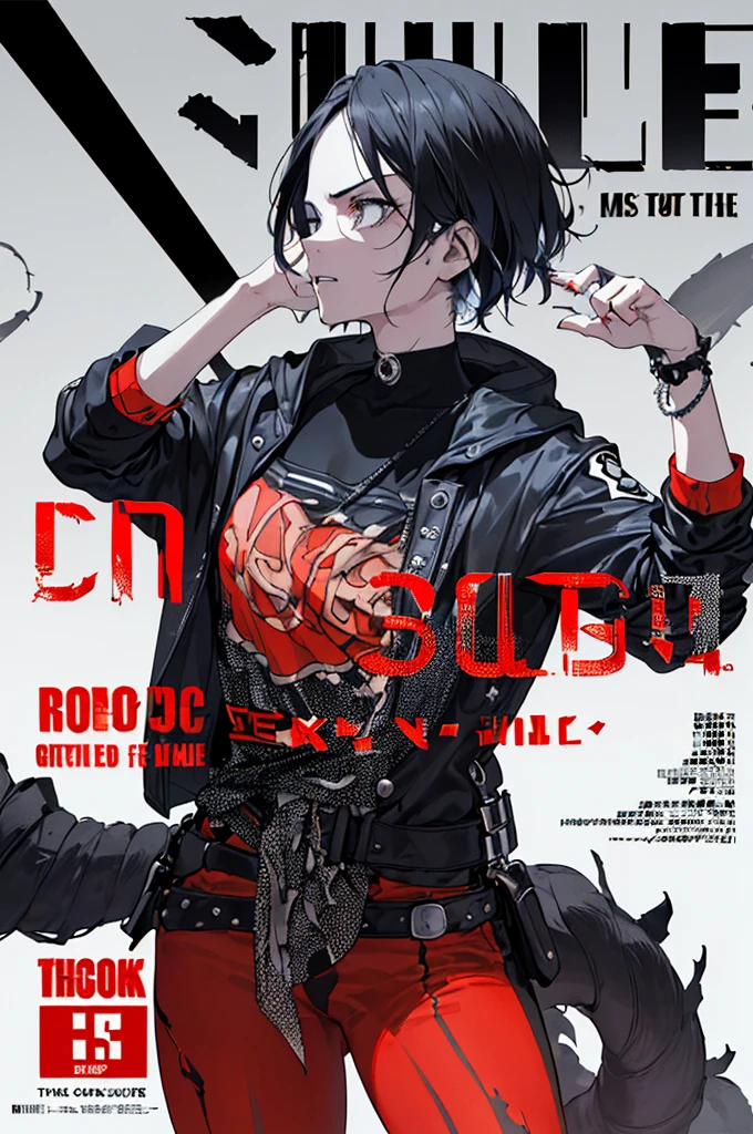 ((((dramatic))), (((gritty))), (((intense))) film poster featuring a young woman as the central character. He stands confidently in the center of the poster, wearing a stylish and edgy outfit, with a determined expression on his face. The background is dark and gritty, with a sense of danger and intensity. The text is bold and attention-grabbing, with a catchy tagline that adds to the overall feeling of drama and excitement. The color palette is mainly dark with splashes of vibrant colors, giving the poster a dynamic and visually striking appearance,tachi-e
(magazine:1.3), (cover-style:1.3), fashionable, man, vibrant, outfit, posing, front, colorful, dynamic, background, elements, confident, expression, holding, statement, accessory, majestic, coiled, around, touch, scene, text, cover, bold, attention-grabbing, title, stylish, font, catchy, headline, larger, striking, modern, trendy, focus, fashion,