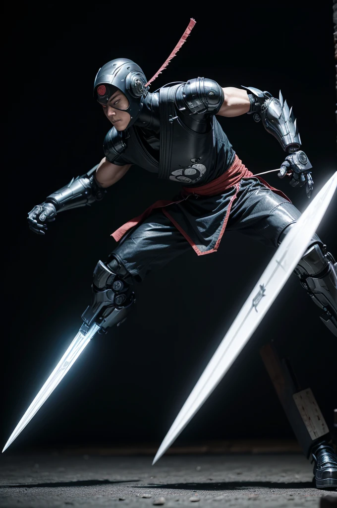 Obra prima, Roboto, sub zero mortal Kombat, holding in his hands an ice sword,   ultra realista 8k , full length shot. nsfw , sexy  , eroticism. , bare thighs 