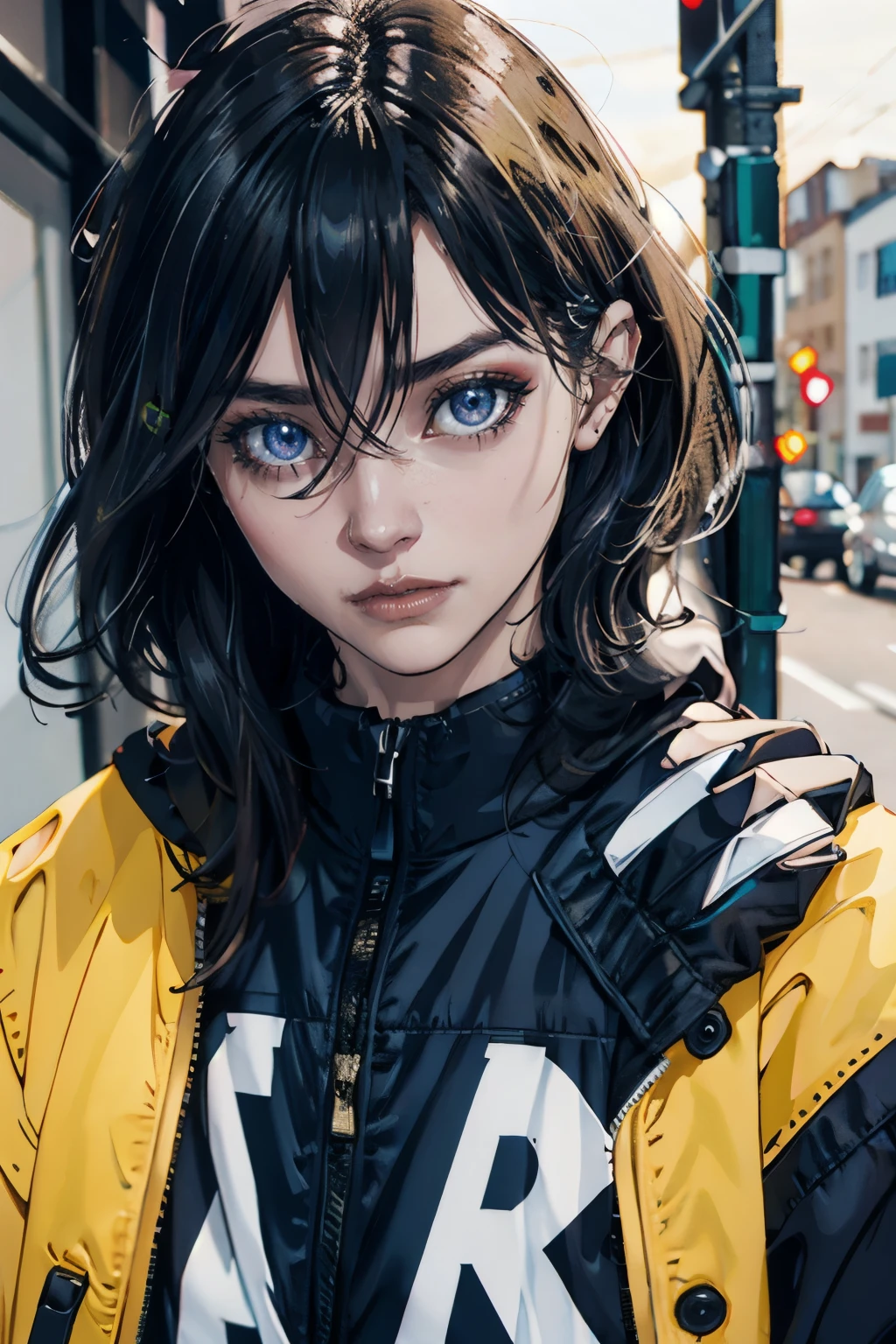Change eye color to yellow