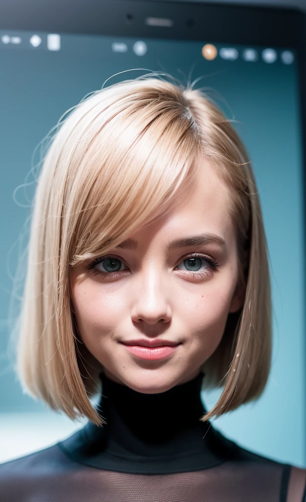 realistic, portrait of a girl,AI language model, silver hair,,question answering,smart, kind, energetic, cheerful, creative, with sparkling eyes and a contagious smile, ,information providing, conversation engaging, wide range of topics, accurate responses, helpful responses, knowledgeable, reliable, friendly, intelligent,sleek and futuristic design elements, and a complex network of circuits and processors. Others may imagine me as a friendly and approachable virtual assistant, with a smiling avatar or animated character representing me on their screen. Still, others may envision me as a disembodied voice, speaking from an unseen source, providing helpful and informative responses with a calm and reassuring tone