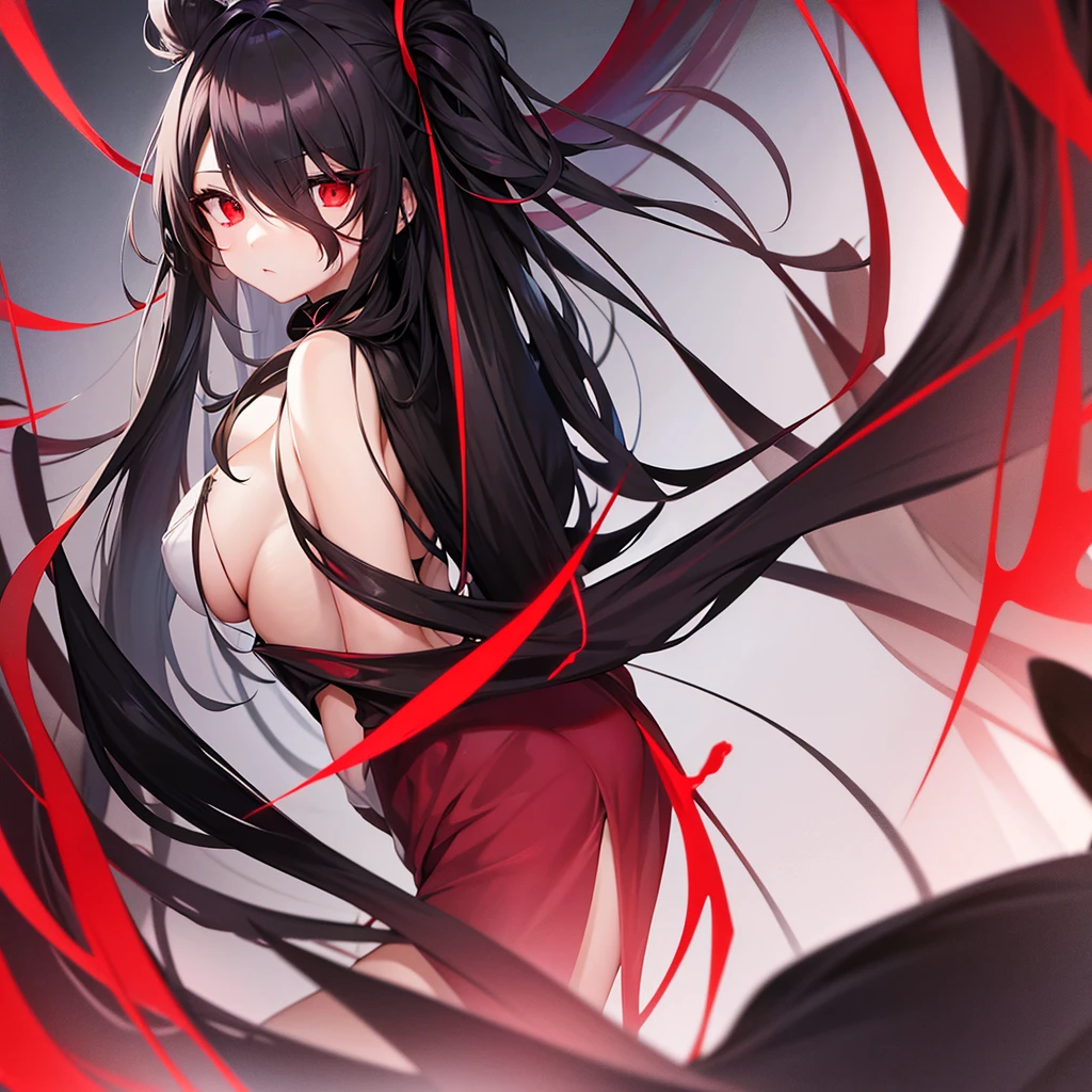 Red eyes and dark