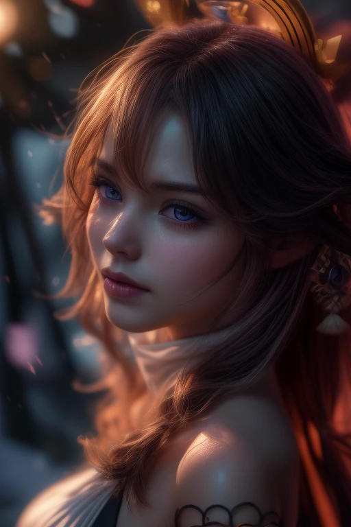 Качественные красивые Eyeа, Beautiful face, high quality face, dark sky, Thin, Wet waist, a slim body, model appearance, confusion, sexuality, милый beautiful anime woman, Detailed digital anime art, Beautiful anime girl, Beautiful anime girl, Anime with small details, Best quality, masterpiece, ultra detailed, Beautiful, A high resolution, original,CG 8K ультраrealistic, perfect work of art, Beautiful face, Facial cleanliness, skin, гиперrealistic, ultra detailed, детальный Eye, dramatic lighting, (realistic) realistic, Full HD, Best quality, Best quality, Beautiful lighting, (8k wallpapers with extremely detailed computer graphics), high detail, sharp focus, The art of dramatic and photorealistic painting., прекрасная smile, Facial cleanliness, skin, гиперrealistic, ultra detailed, детальный Eye, dramatic lighting, (realistic) realistic, Full HD, Best quality, Best quality, Beautiful lighting, (8k wallpapers with extremely detailed computer graphics), high detail, sharp focus, The art of dramatic and photorealistic painting., (masterpiece, Best qualityтолстые контуры, comics, фотоrealistic, Best quality, masterpiece, A high resolution, One, {Rails_Shogun_genshin:1.15}, long_hair, violet_hair, bang, violet_Eyes, Mole_under_Eye, Mole, breast, hair_ornament, big_breast, flower, Hair, split, hair_flower, blush, Very_long_hair, Yae Miko,((розовые hair:1.1)),smile,Looking at the viewer,hair ornament,japanese clothes,side tit,cut off sleeves,wide sleeves,jewelry,earrings,bare shoulders,1 girl,windy,on open air,Looking at the viewer,SLR camera,hips,((underробный face and eyes:1.2)),
BREAK in the fresh air,grass,trees,evergreen,Sun Ray,sunlight,underробный,Ultra detail,(A high resolution:1.1),Best quality,(masterpiece:1.3),(Cinematic lighting:1.1),
