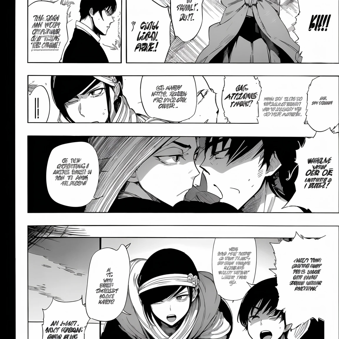 pretty 21 year old girl and a 18 year old boy, 2 person, funny manga type, girl person laughing about boy's height, >, >, black an white color manga type, no glitches on image specially about both character, masterpiece, best quality, no override on image, deep shadow, 16k quality, super detail background and shadows, sin manga story line written by English language.