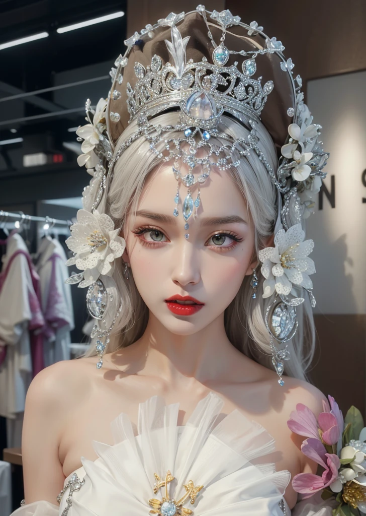 Imperial sister,Exquisite eyes,Frozen Queen,Put the crown on your head,Detailed facial expressions body,Tall and big,number,Leg length,4K,HD,White translucent lace,Fair and plump figure,Pretty Face,Little cherry mouth,Beautiful and delicious(3D Royal Sisters),Glossy Gel Coat,Vampire Queen in luxurious robes,Crystal Gem Crown,Ultra-clear portrait photos(8K),Dark eyeshadow,Sexy thick lips(Red lipstick),