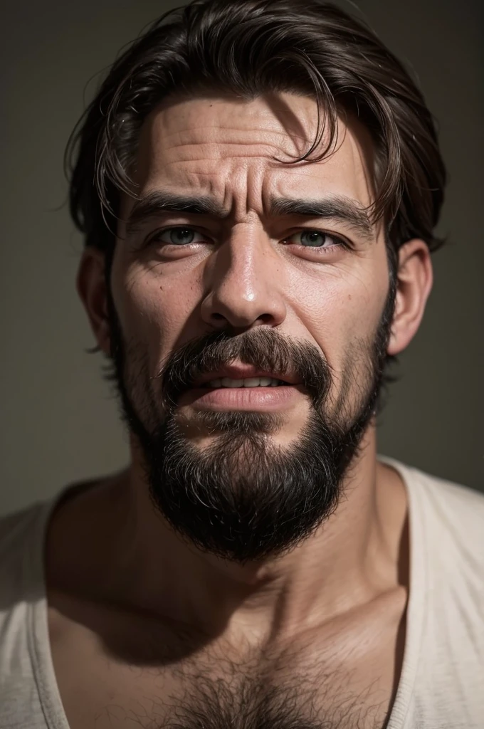A photo of a very ugly man