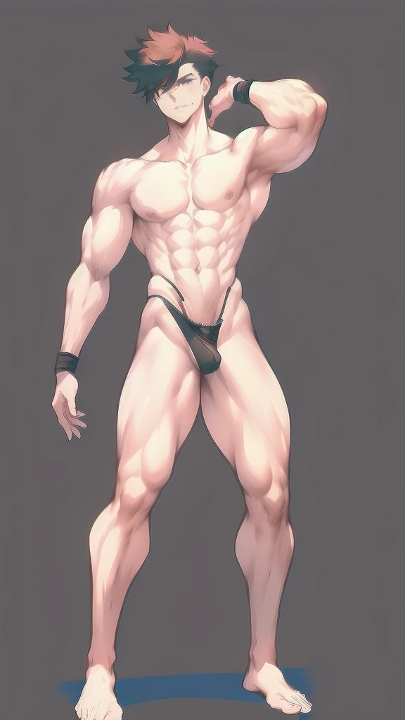 full body in image, masculine pose, unique hair, full naked man, male body, slender body, short hair, full body, hot body, sexy male body, dinamic pose, six patch. detalied pose, body, simple background, expressive face, focus on face, line art, sketch
